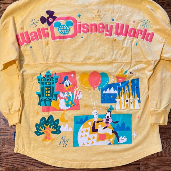 Disney Tops - Disney Play in the Park Yellow Spirit Jersey